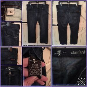 Size 32—-7 For All Mankind Jean with Button Fly